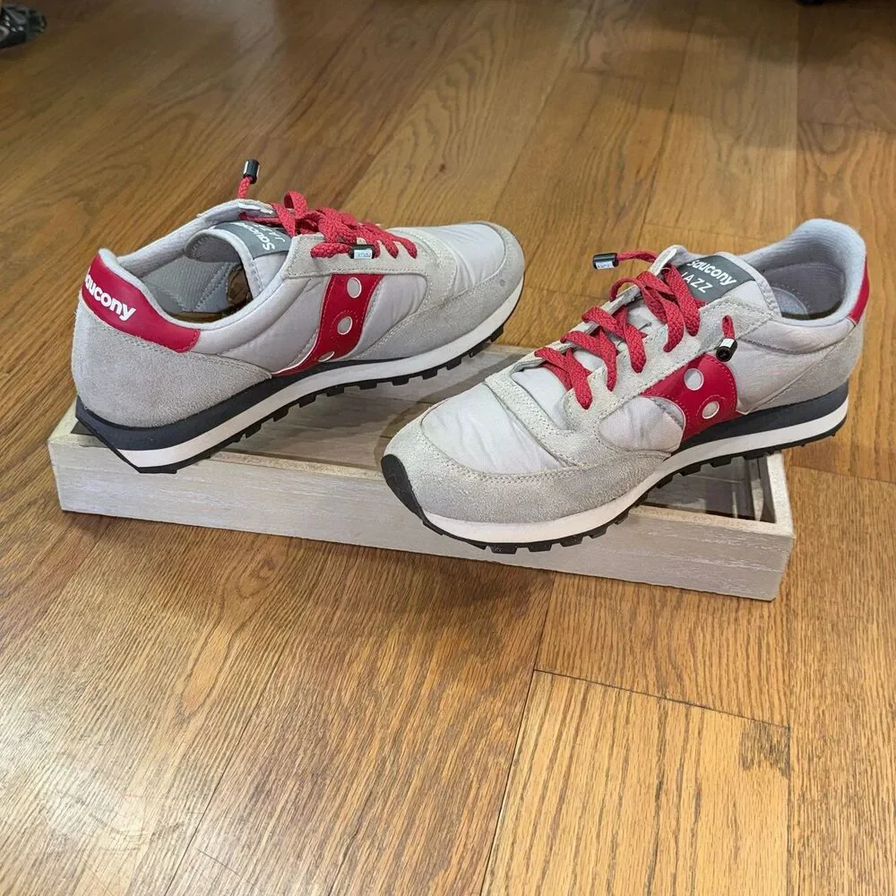 Saucony Men's Jazz Original Vintage Dove/Red